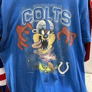 Fruit of the Loom Blue Graphic Tee